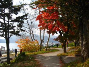 Scenes from Chuzenji Lake, north of Tokyo