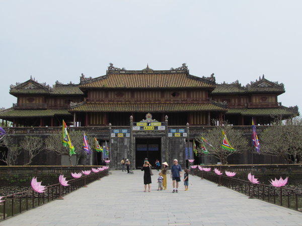 Ceremonial Hall in Hue Citadel