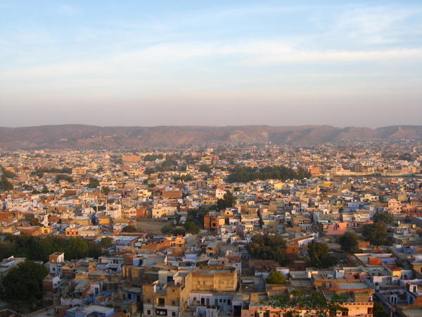View over jaipur