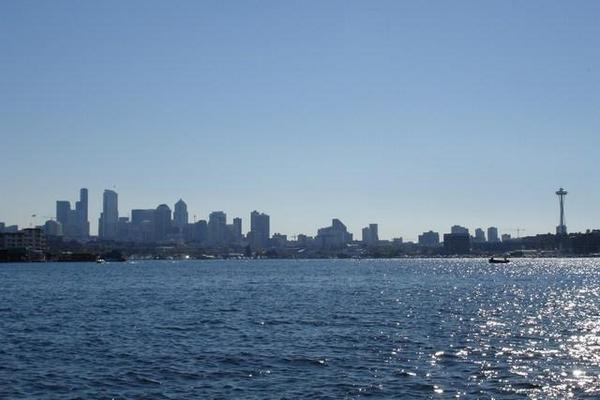 View of Seattle from Lake Union