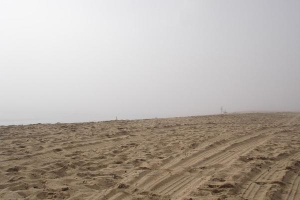 Sunset Beach Fogged out 1