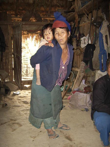 A lady in Ban Don Chai