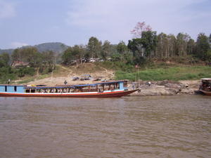 A slow boat on the Mekong