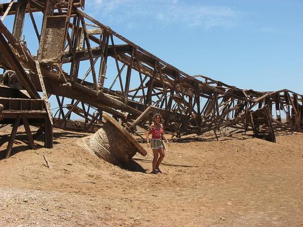 Abandoned oil mine