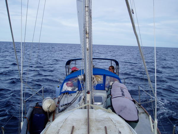 Sailing on the Carribean