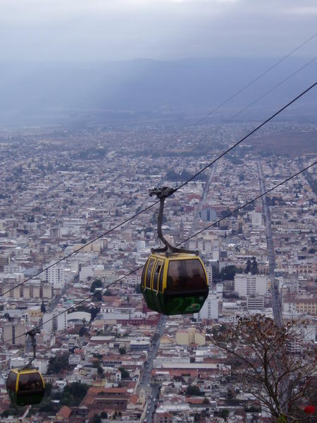 Cable Car to Hill in Salta