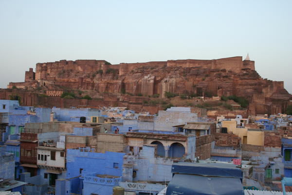 Jodphur Fort and the Blue Town