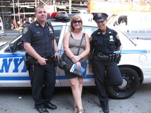 Sally with the NYPD
