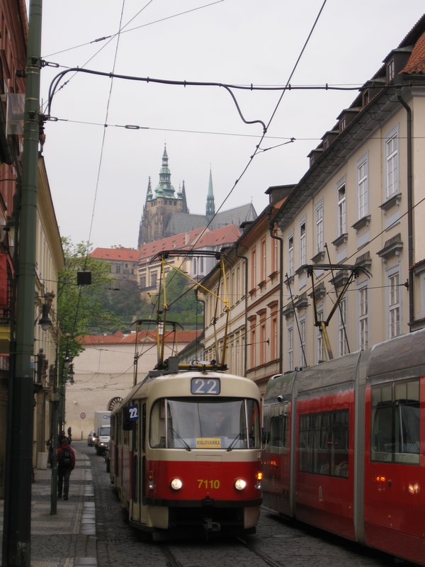 Tram and Castle