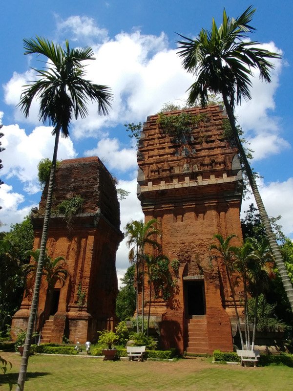 Twin Towers Cham Temples in Qui Nhon