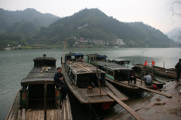 the pier in Laobao