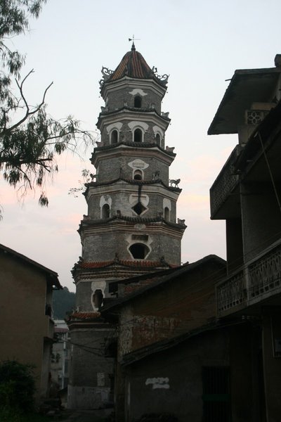 old tower in Lipu town
