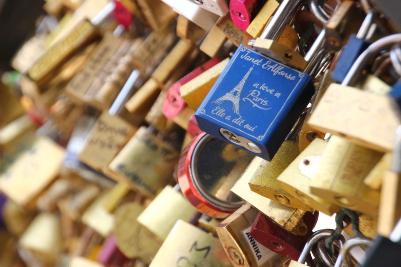 Ponte de L'Archeveche lover's lock
