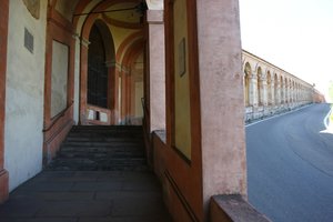  Portico corridor up San Luca Sanctuary