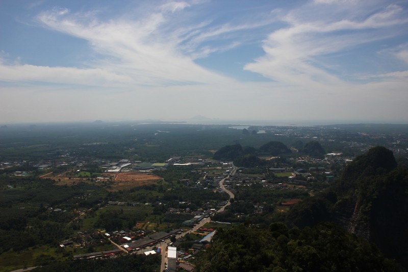 view from top of tiger cave