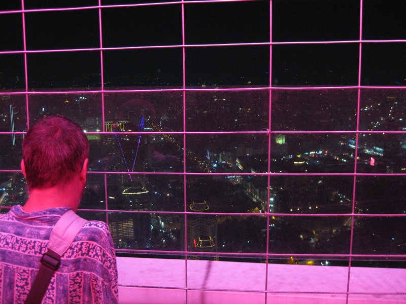 Looking out at Bangkok