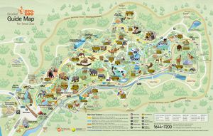 Map of Seoul Grand Zoo Park