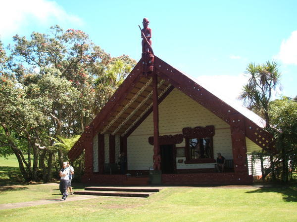 Mauri meeting house to represent their involvement at the signing of the treaty of 1840