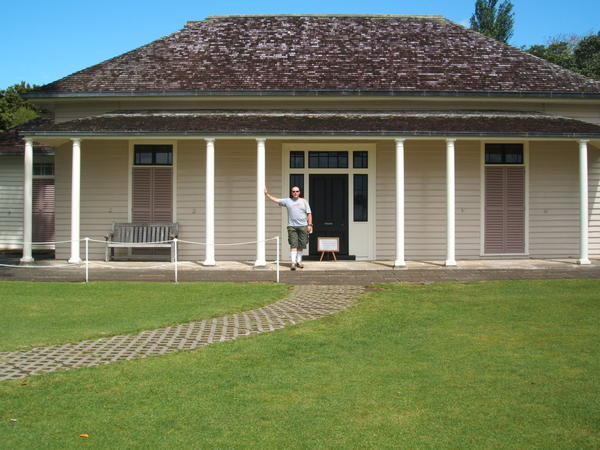 The Treaty House at Waitangi