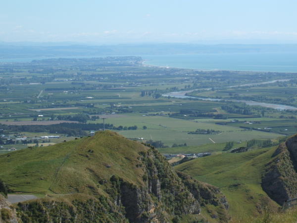View from Te Matu hill