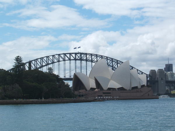 The opera house and bridge