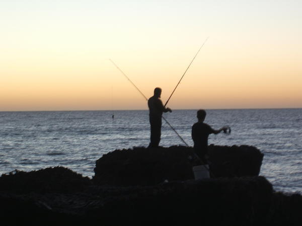 Fishing at Geraldton
