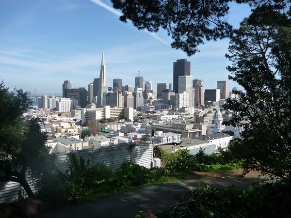 Central San Francisco from Russian Hill
