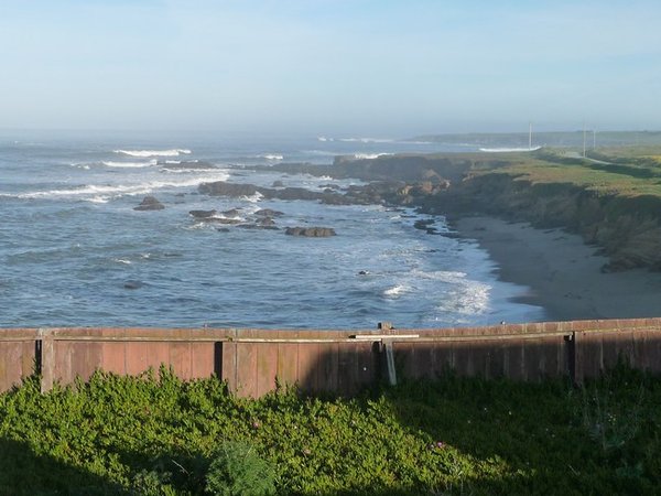 View from our back door at Pigeon Point