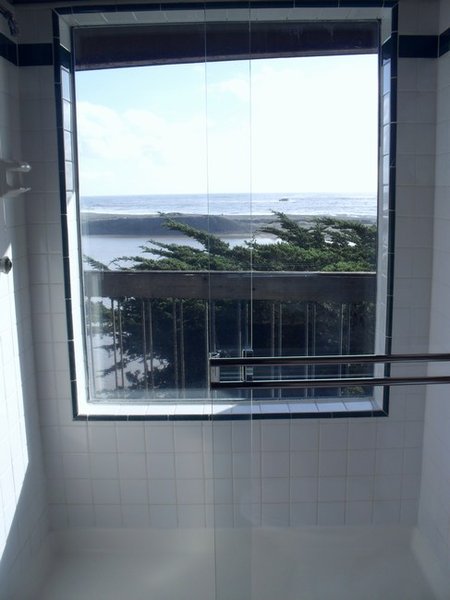 Shower with a view 