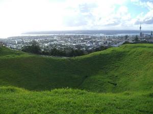 The view from Mt Eden