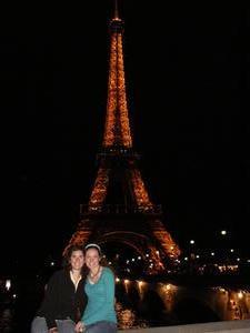 Shiz and Kiz by the Eiffel Tower