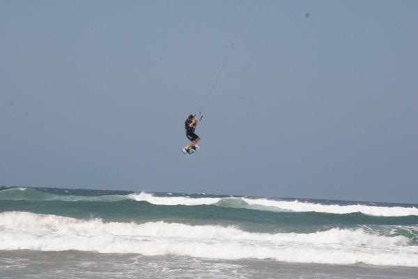 Kite Surfer in St. Lucia