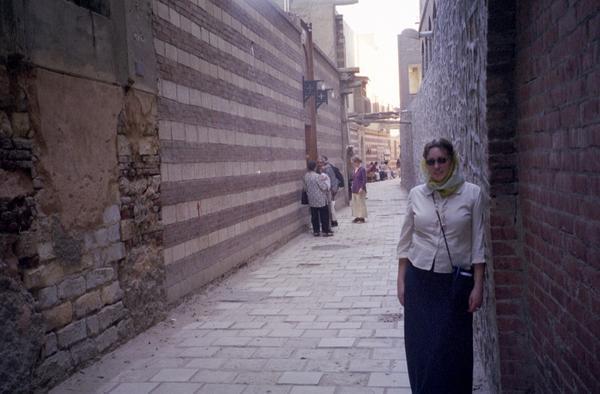 Coptic Cairo alleyway