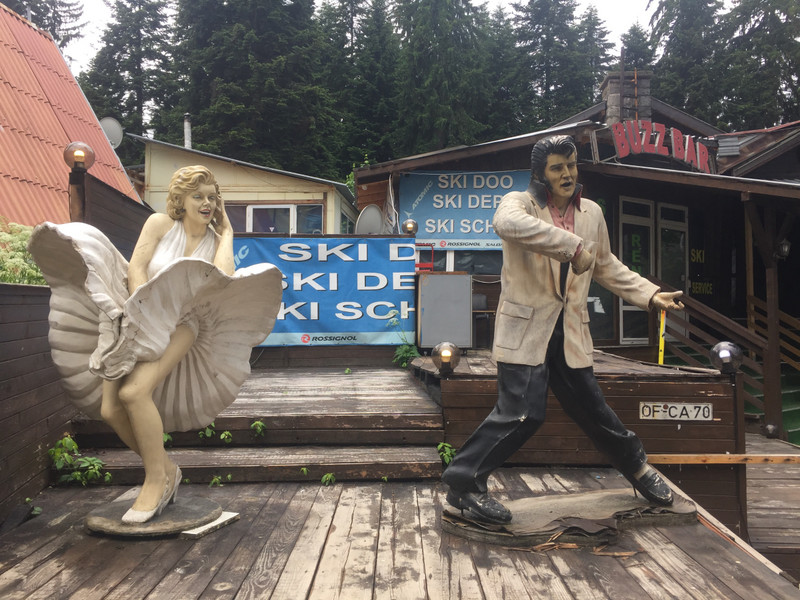 Marilyn and Elvis in Borovets