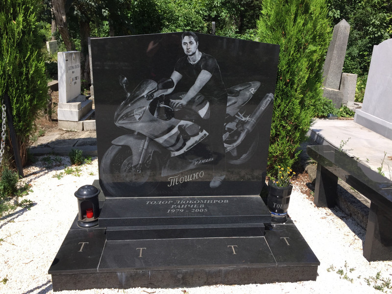 Grave in Sophia Cenetary
