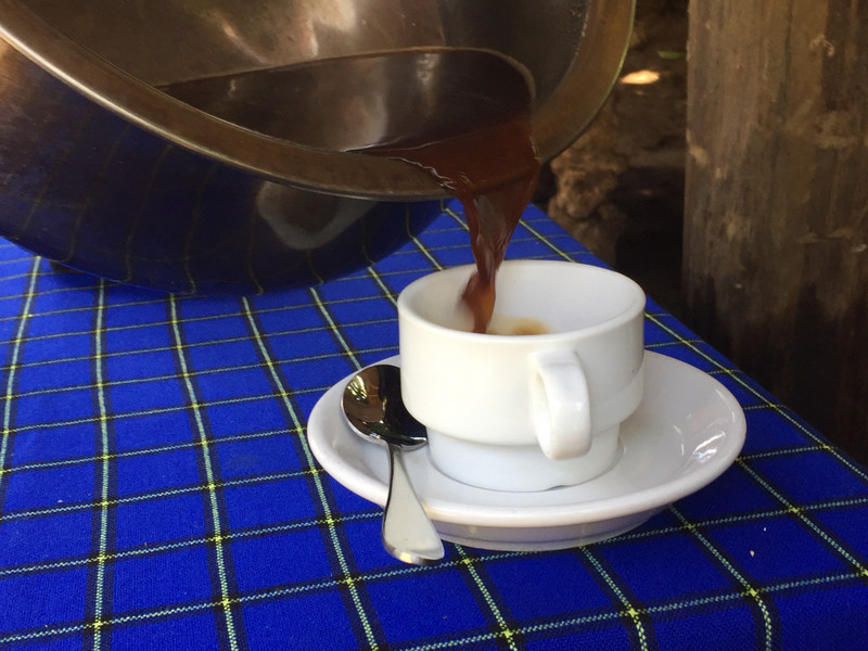 finally, coffee! The Tengeru Cultural Tourism Programme