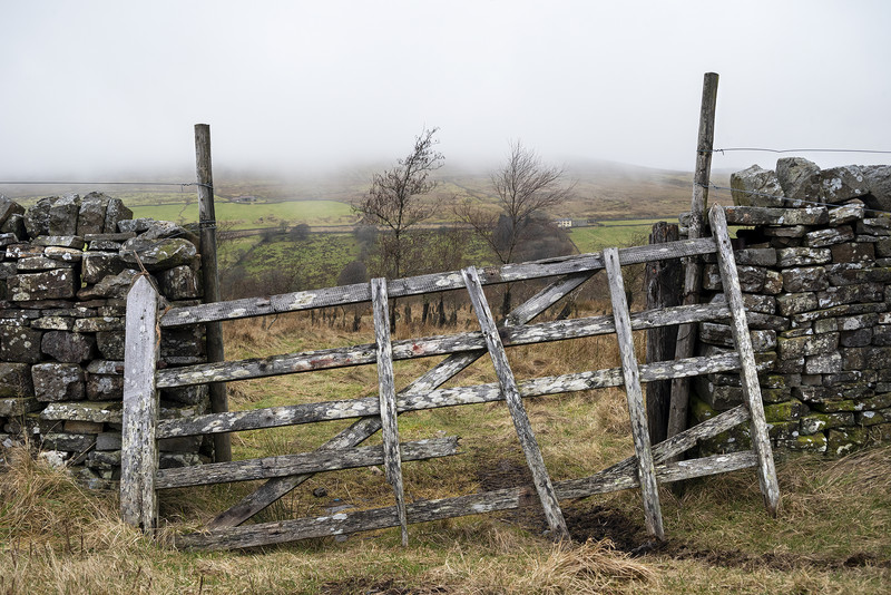 Gate at Pennines