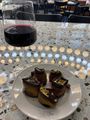 Aubergine, walnut and wine