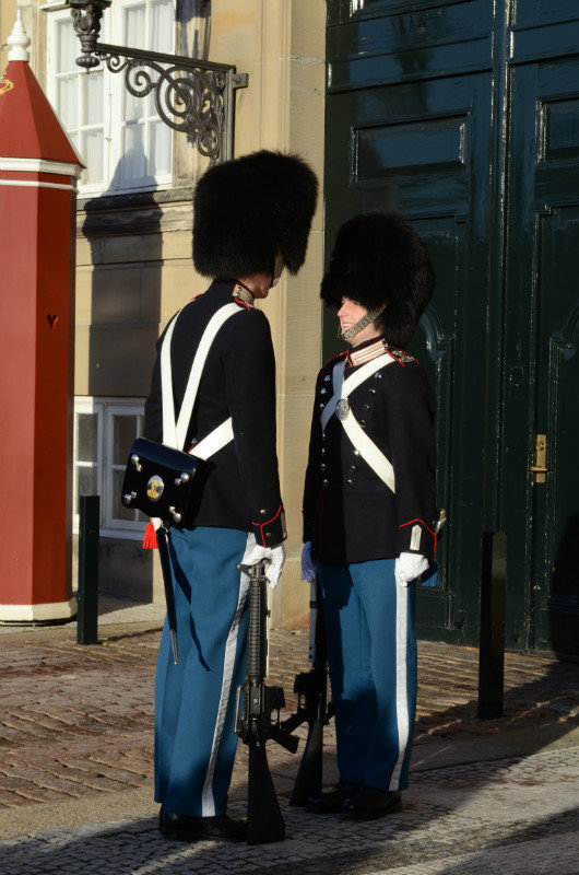 Changing of  the guard