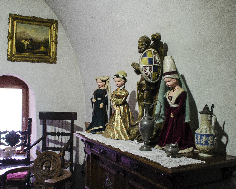 Weird dolls at Rheinfels Castle 
