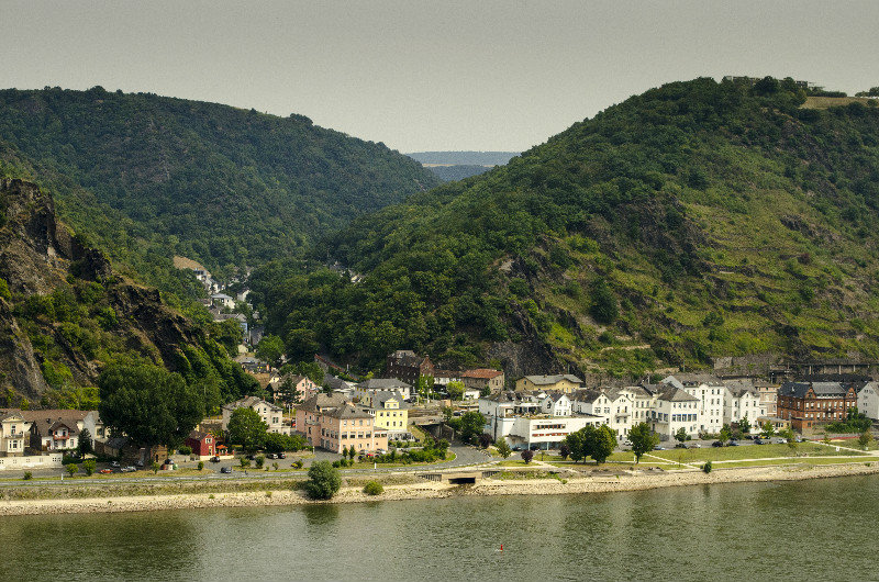 View from Rheinfels Castle 