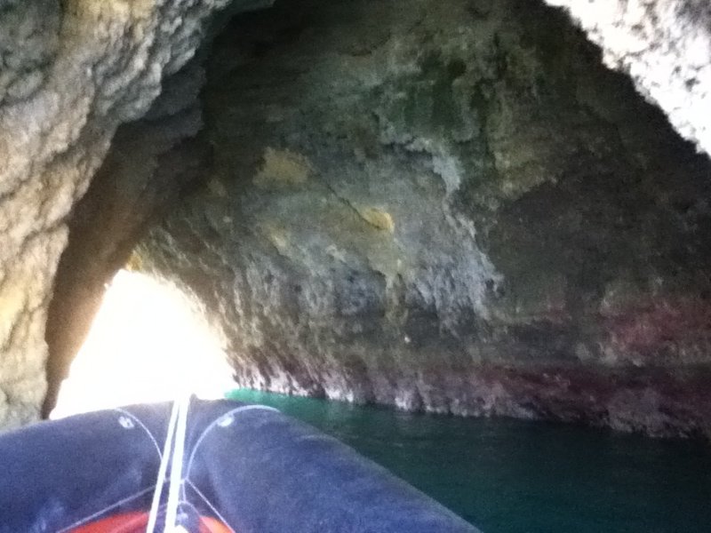 Caves on boat trip