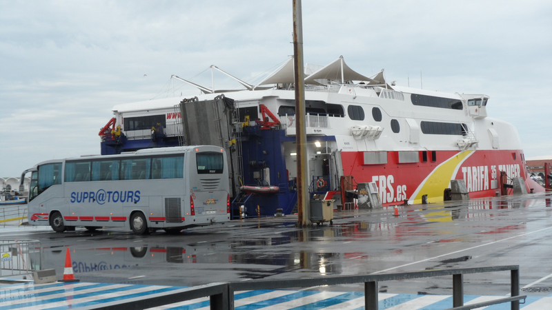 Jet ferry to tangier