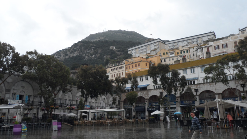Main square of Gibraltar