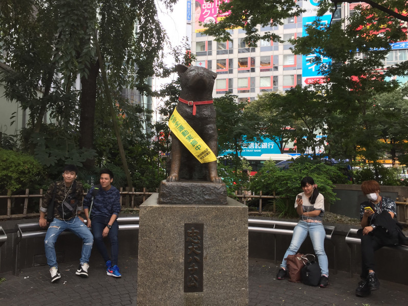 Hachiko statue, Shibuya