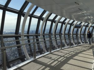 Upper deck in Tokyo SkyTree