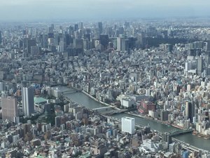View of Tokyo from SkyTree Tower