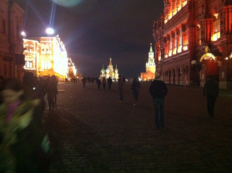 Red Square at Night 1