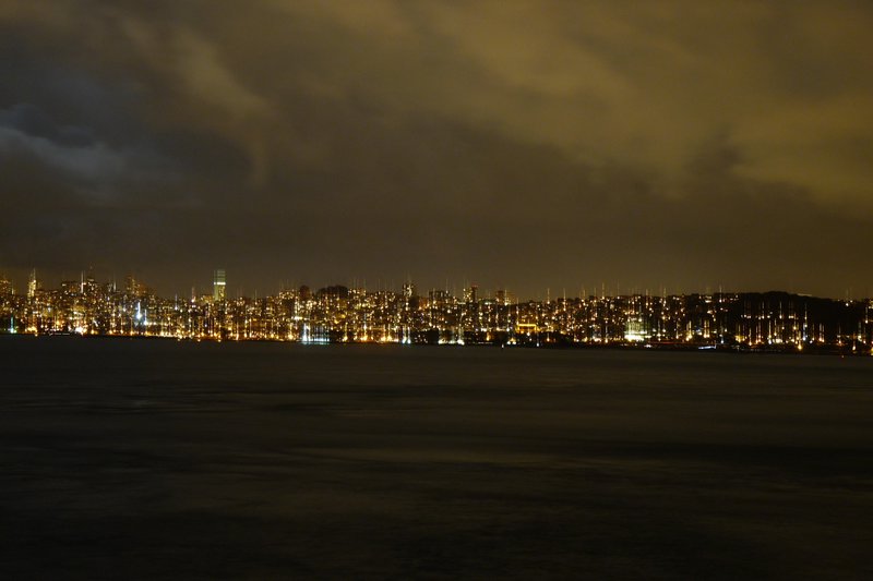 SF Skyline at Night 