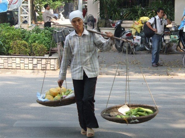 More street life in Hanoi...